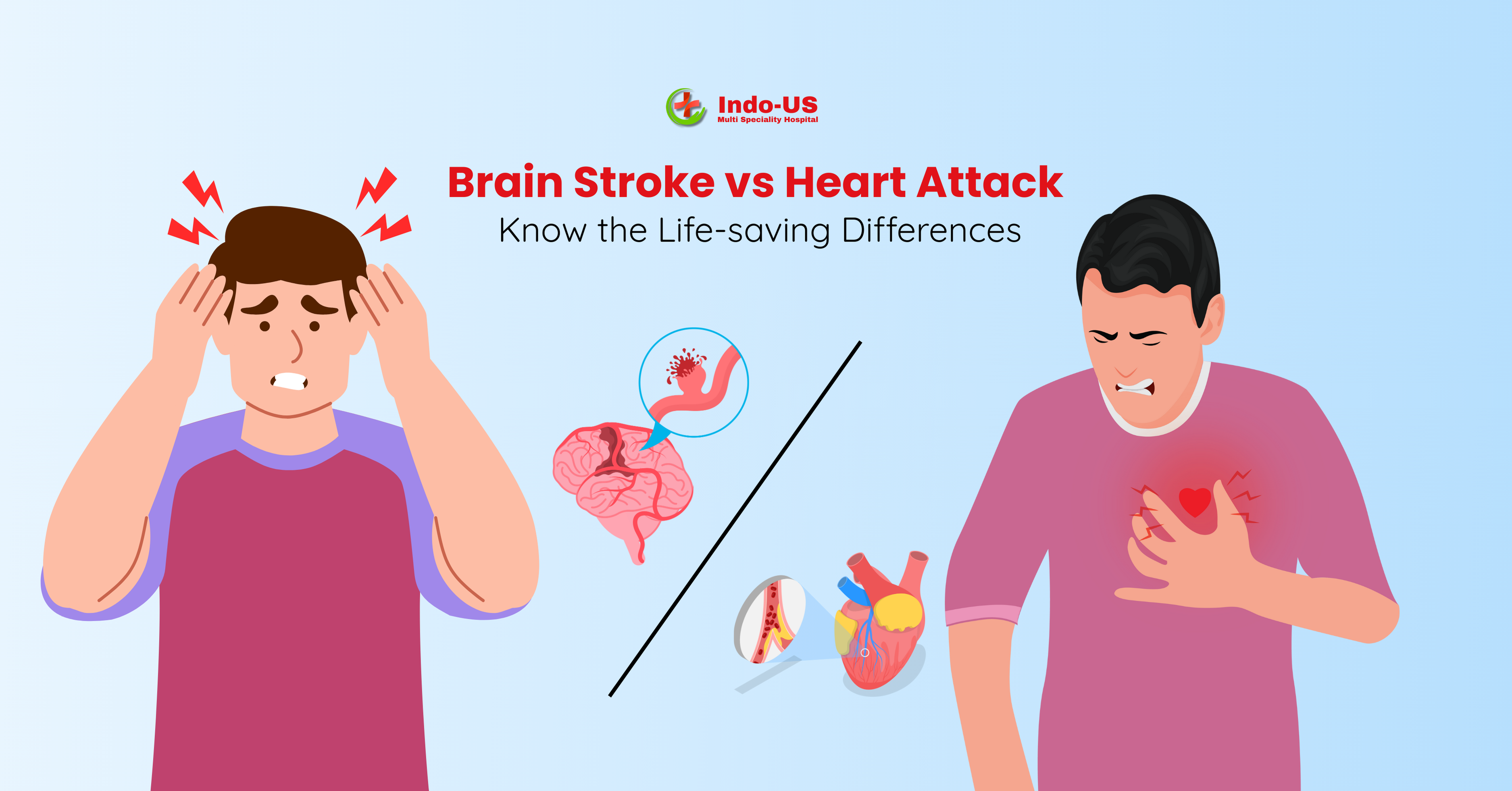 Brain Stroke vs. Heart Attack: Know the Life-Saving Differences